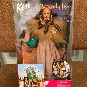 Ken as the Cowardly Lion from Barbie’s 1999 the Wizard of Oz collection. Great!